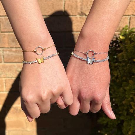 Krystal Couture Orbit of Beauty Bracelet Embellished with SWAROVSKI Crystal in Gold