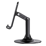 TODO 4 - 12" Mobile Phone Stand Mount Tablet Holder - Black