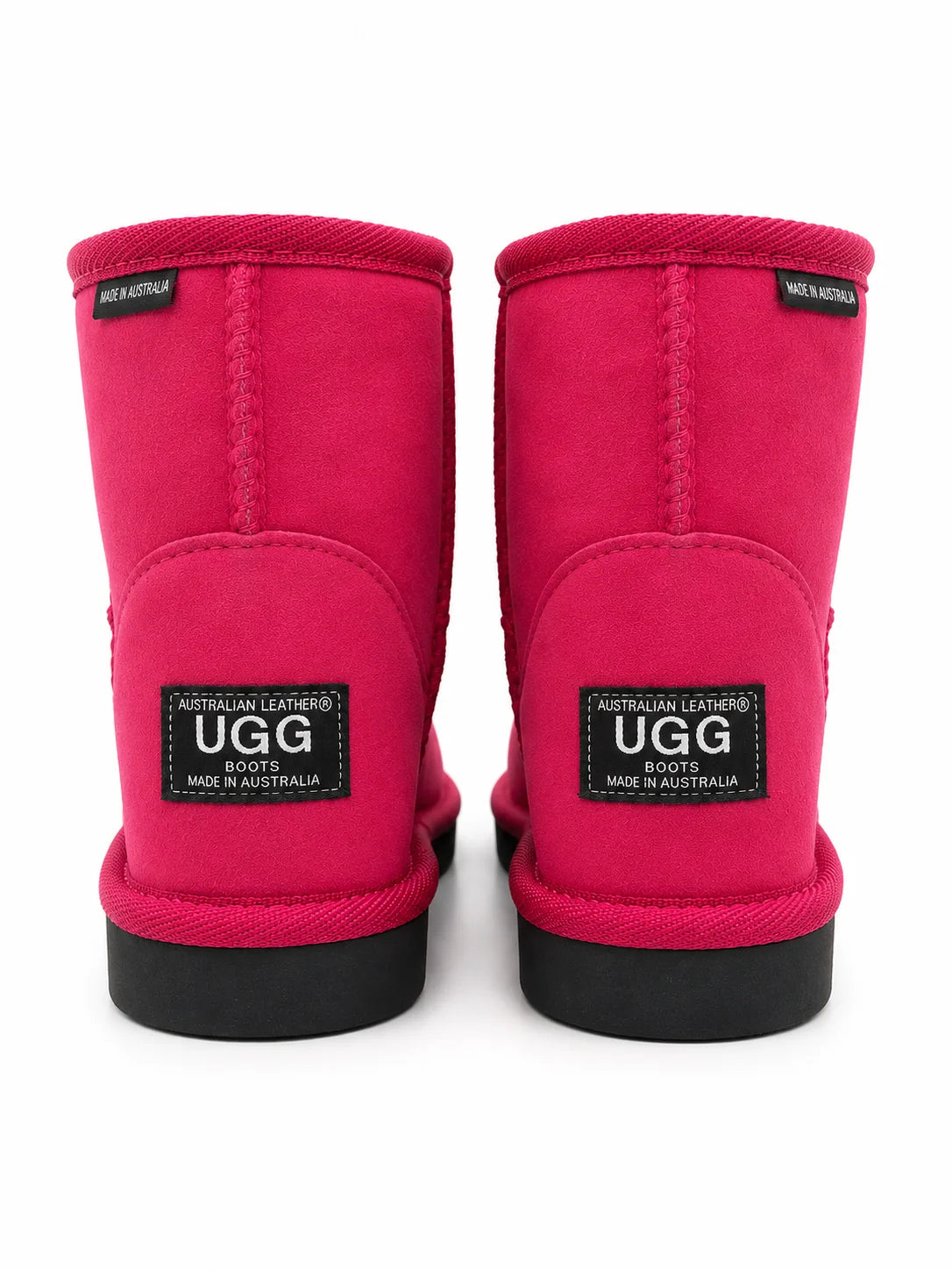 Australian Leather Ugg Classic Mini - Hot Pink - AU6