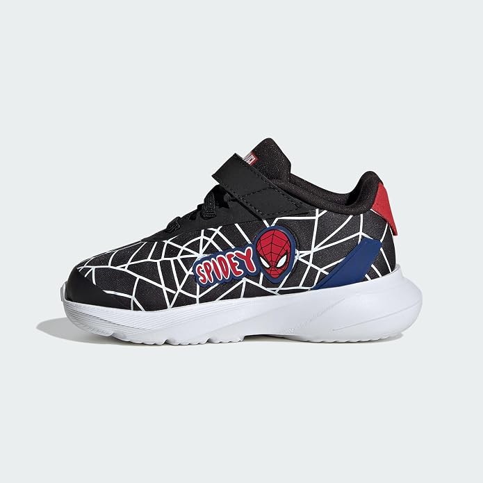 Adidas Kids Unisex Duramo Spider-Man E Running Shoes - Cblack/Betsca/Ftwwht