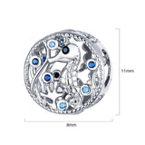 Solid 925 Sterling Silver Baby Seahorse Animal Pandora Inspired Charm