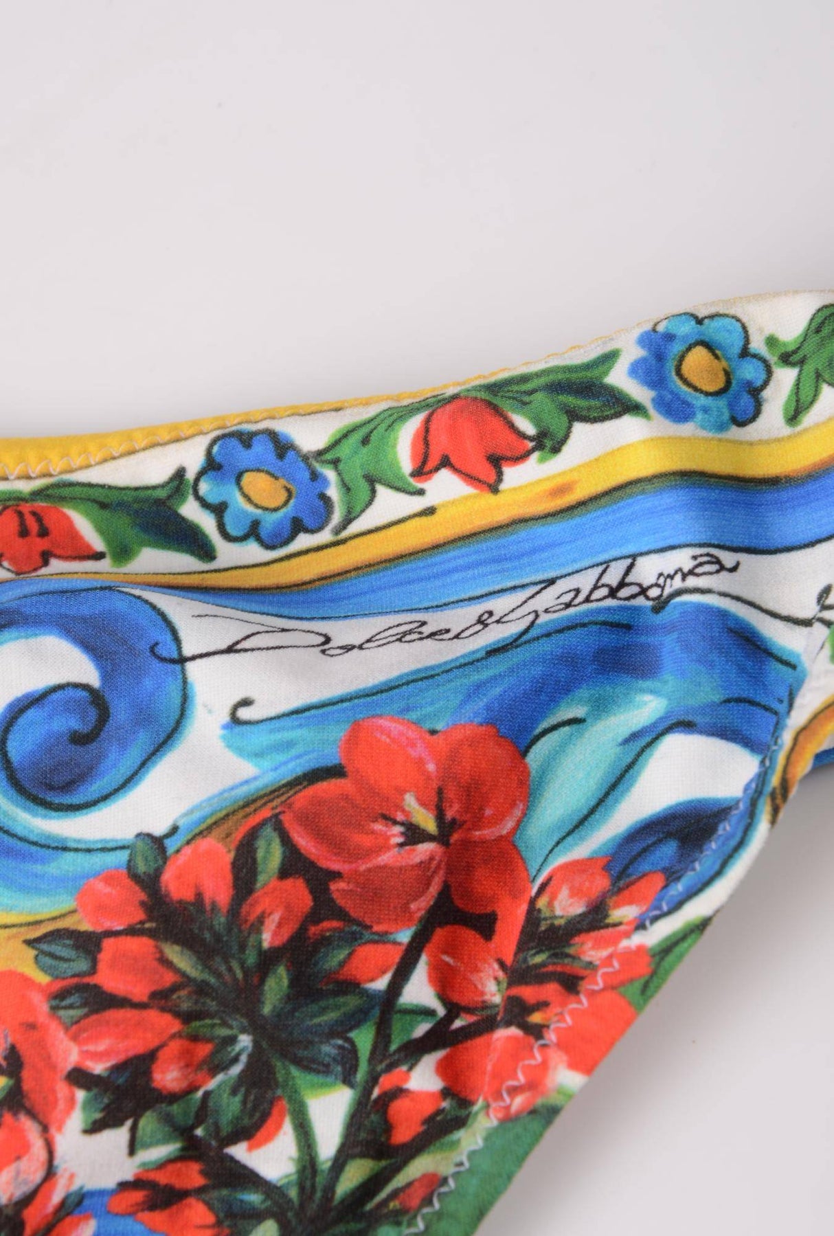Dolce & Gabbana Women Carretto Print Bikini