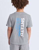 St Goliath Boys Podium Tee - Grey