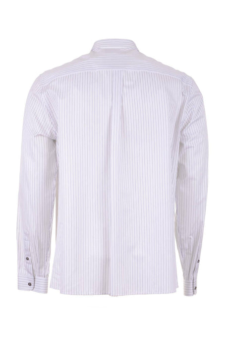 Dolce & Gabbana Men Exclusive Long Sleeve Stripes Shirt