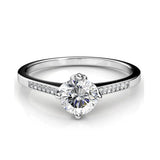 Krystal Couture Covenant Ring Embellished with Swarovski Crystals