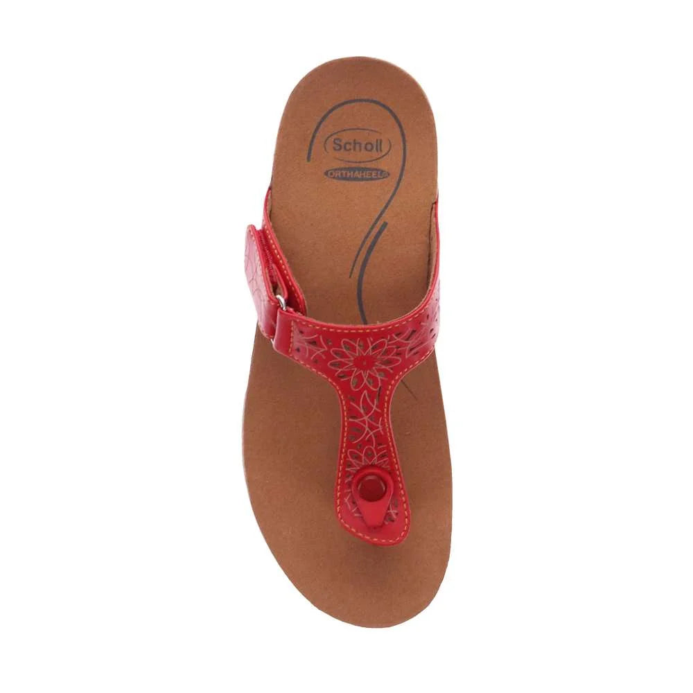 Scholl Amaya Sandal - Red