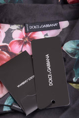 Dolce & Gabbana Men Roses Silk Pyjama Shirt