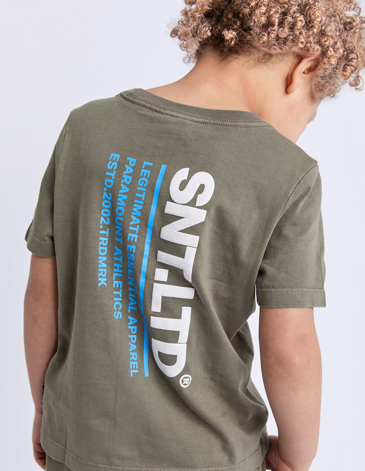St Goliath Boys Podium Tee - Khaki