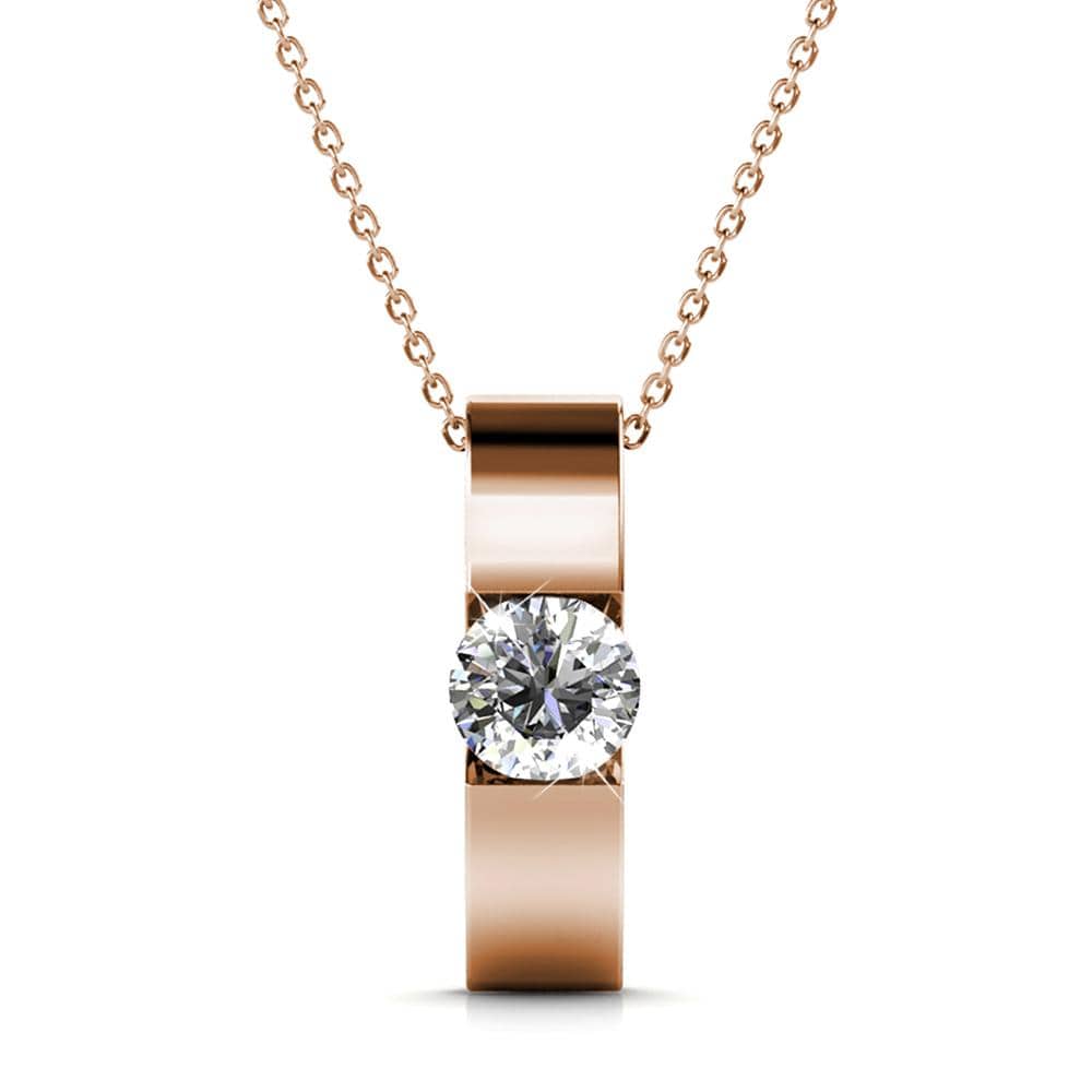 Boxed Shine Bright Set Embellished with SWAROVSKI® Crystals In Rose Gold