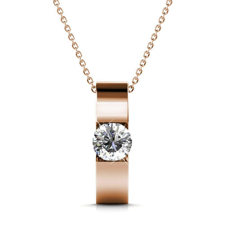 Boxed Shine Bright Set Embellished with SWAROVSKI® Crystals In Rose Gold