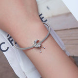 Solid 925 Signature Silver Akhira Moon Goddess Charm
