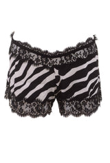 Dolce & Gabbana Women Zebra Shorts Pyjama
