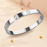Boxed Carrie 3 Pc Tri-Tone Bangle Set