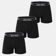 Jack Wills Men's Daundley 3 Pack Boxer Briefs - Black
