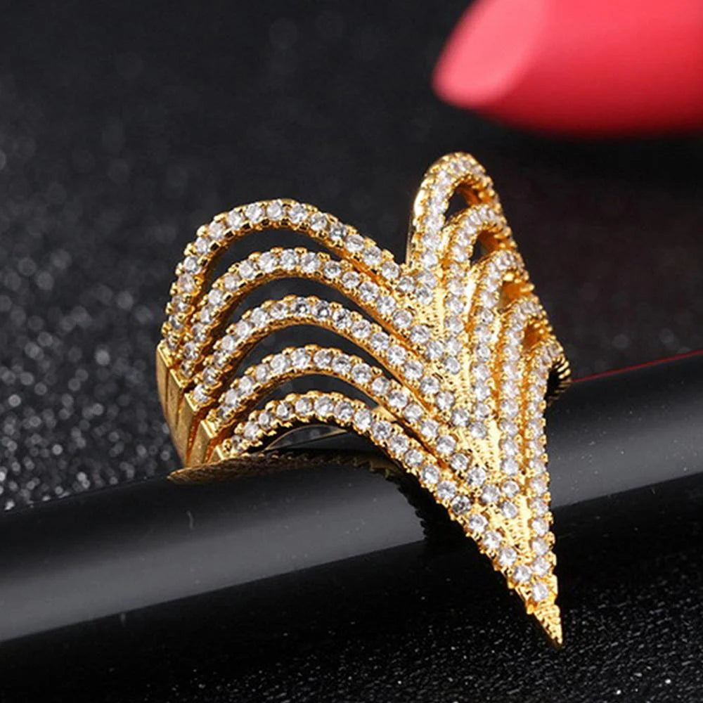 Bullion Gold Princess Agatha Ring