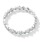 Solid 925 Sterling Silver Diamond Cut Duchess Slim Ring