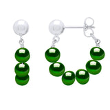 Drop Earrings 6 Pearl Drop Freshwater Pearl Sterling Silver 6-7mm Stud