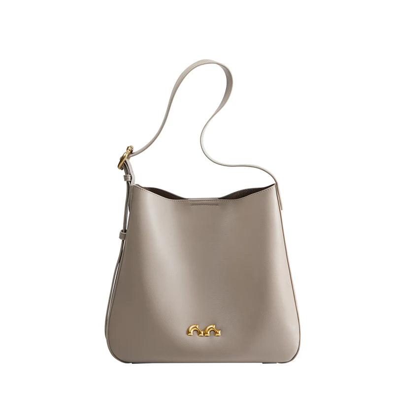 Nalandu Midnight Luxe Large Capacity Tote Bag - Taupe