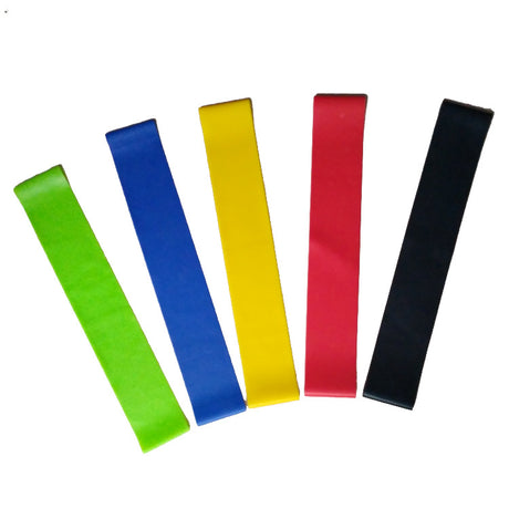 Exercise Pilates Yoga Loop Resistance Band Workout Physio Stretch Aerobics 5 Set