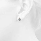 Krystal Couture Felina Love Earrings Embellished with SWAROVSKI Crystals
