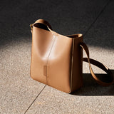 Nalandu Fawn Premium Shopper Bucket Bag - Brown