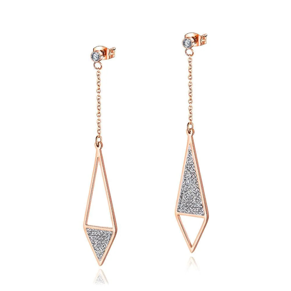 Bullion Gold Bullion Gold Zircon Mismatch Earrings