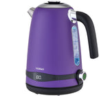 TODO 1.7L Stainless Steel Cordless Kettle Keep Warm Electric Led Water Jug - Purple