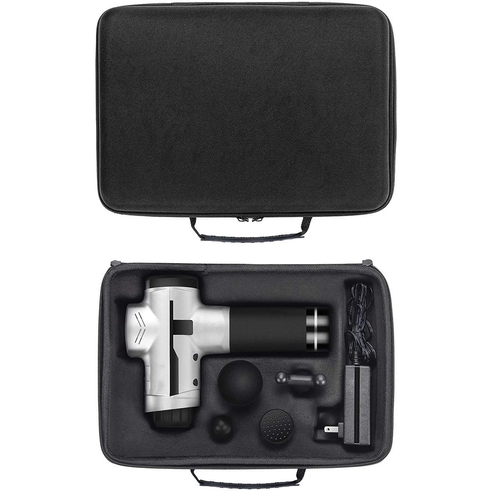 TODO Massage Gun Electric Massager 6 Speed 4 Heads Deep Muscle Tissue Relaxation