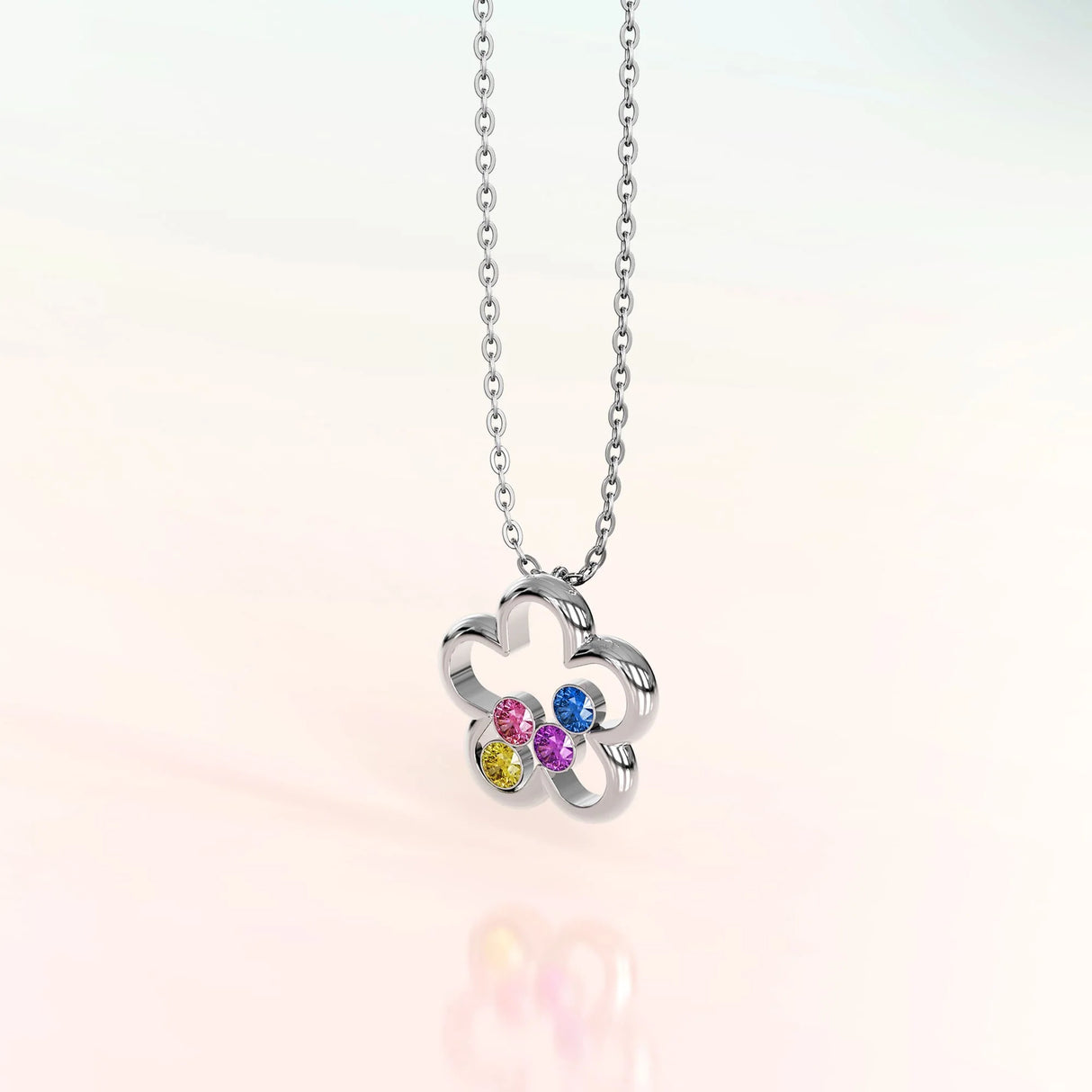 Krystal Couture Krystal Flora Necklace Embellished with SWAROVSKI Crystals