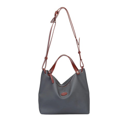 BAMEI Cordura Ballistic Nylon Slouchy Tote Bag - Charcoal