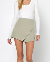 Madison The Label Marselle Skort - Stone