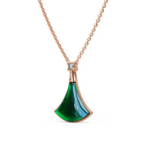 Bullion Gold Diva's Dream Necklace in Rose Gold