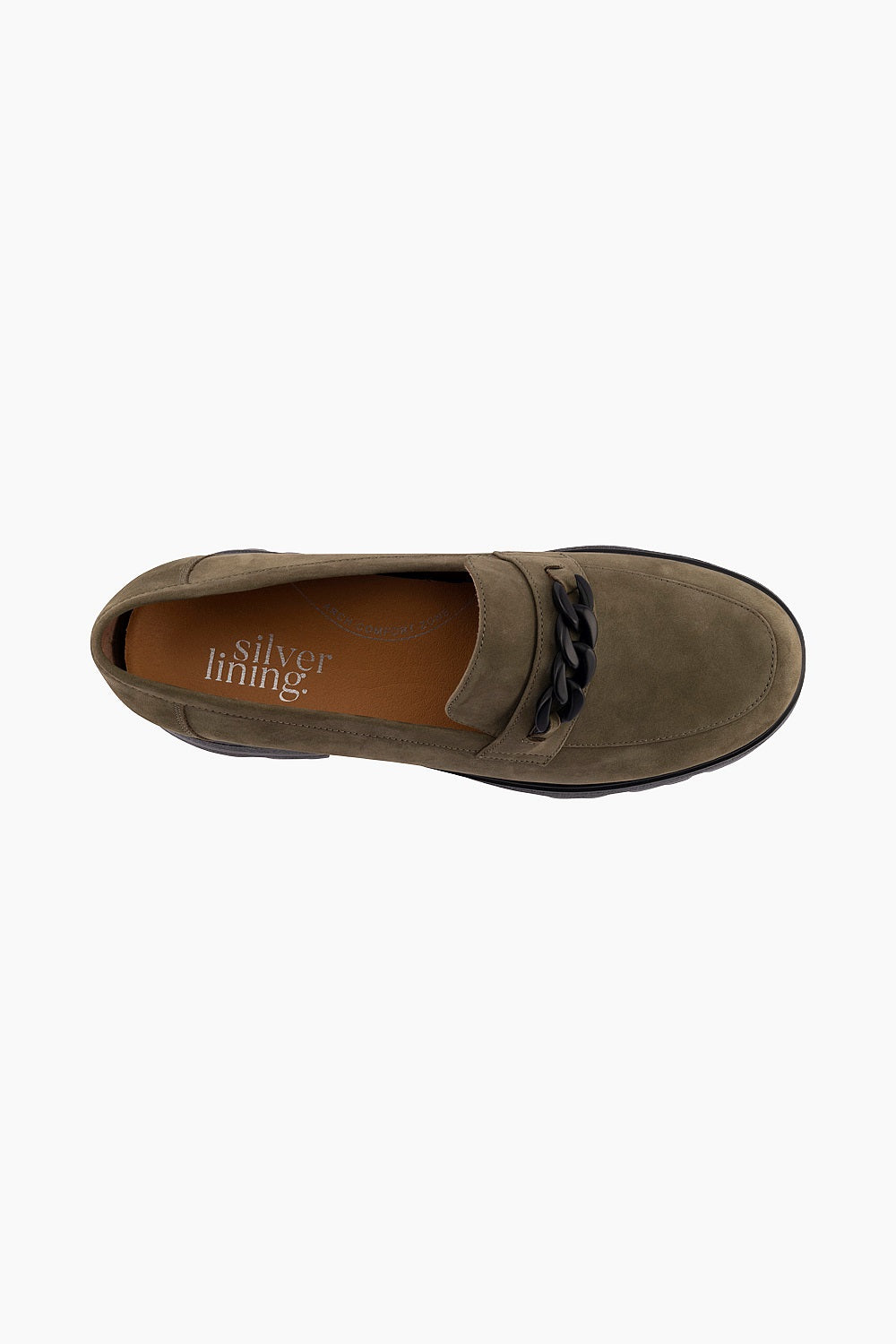 Silver Lining Gigi Khaki Nubuck