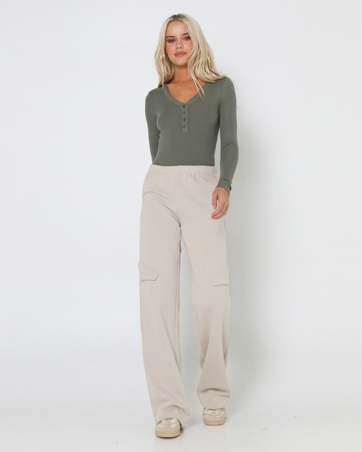 Lost In Lunar Women's Mila Trackpants - Beige