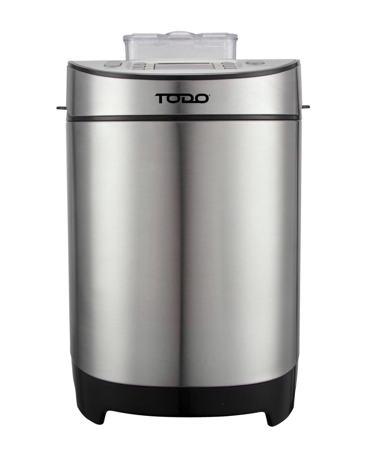 TODO Stainless Steel Bread Maker 13 Programs Menu 550W Power Fruit Nut Dispenser Keep Warm Function