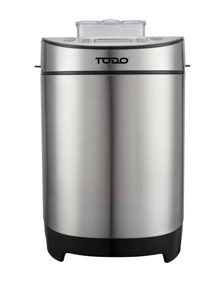 TODO Stainless Steel Bread Maker 13 Programs Menu 550W Power Fruit Nut Dispenser Keep Warm Function