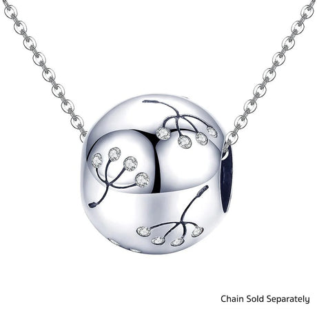 Solid 925 Sterling Silver Dandelions Pandora Inspired Charm