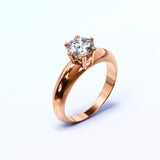 Krystal Couture Jewel In The Palace Solitaire Ring Embellished with SWAROVSKI Crystals