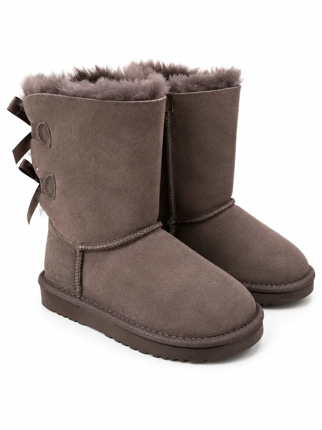 Australian Leather Ugg Classic Short Ribbon - Chocolate - AU5