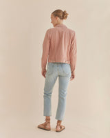 Amelius Alliance Drill Denim Jacket - Rosewood