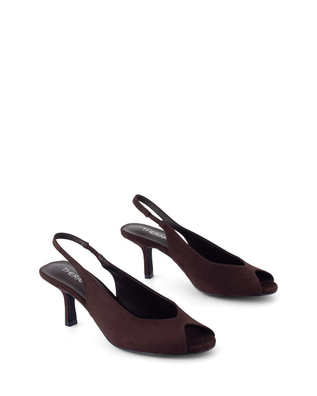 Therapy Eager Chocolate Faux Suede