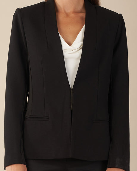 Amelius Nahla Panelled Blazer - Black