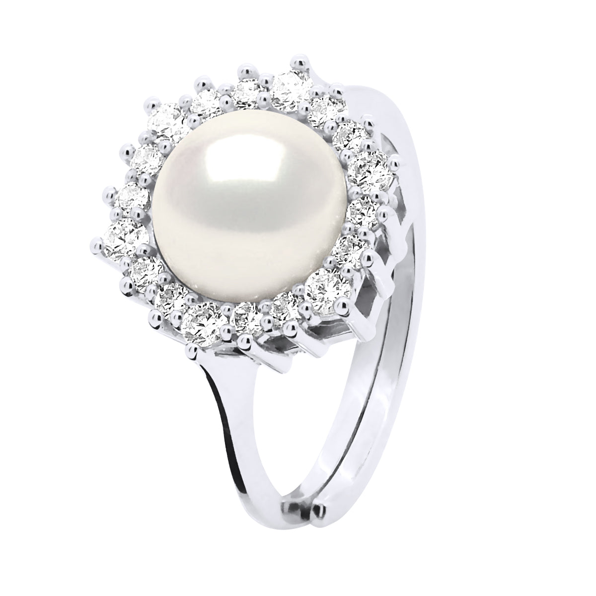 Ring Jewelry - Natural White - Longueur 42 cm