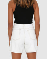 BY.DYLN Jacy Shorts - White
