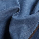 Ripstop Canvas Slouchy Shoulder Bag - Denim