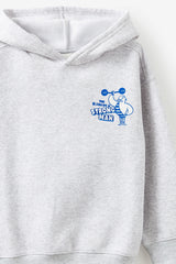 Cotton On Kids Boys Sammy Oversize Hoodie - Grey Marle/Strong Man
