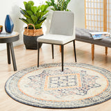Legacy 863 Navy Round Rug