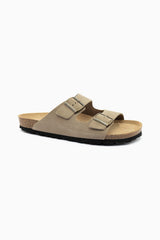 Silver Lining Hawaii Apure Mens Taupe Suede