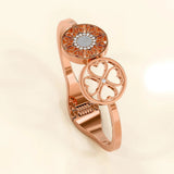 Boxed 2pc Rose Gold Layered Jewellery Gift Set