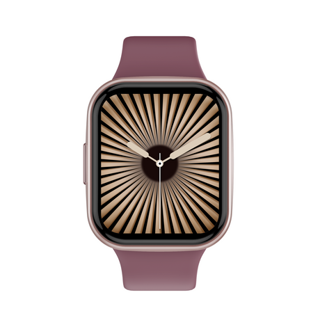 Bluetooth Smart Watch 1.83" Touch Screen Heart Rate BT 5.3 - Purple
